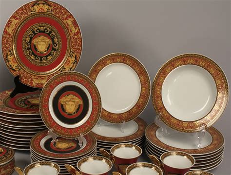 versace porzellan figuren|rosenthal versace dinnerware set.